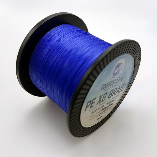 Coastal Line PE X8 Braid Ultra PE Made High Grade Japan Quality Fishing Line 500yds/1500yds/3000yds