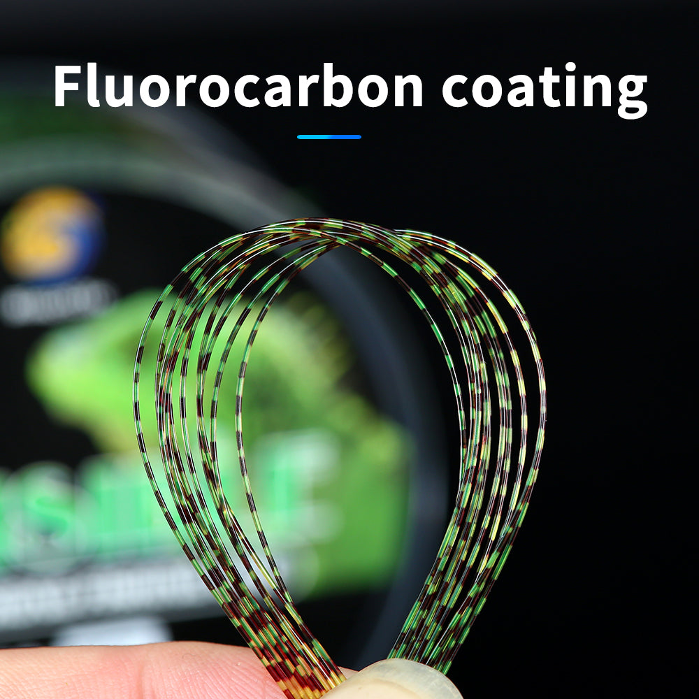 BingoLife Monofilament Chameleon Invisible Spotted Nylon Fishing Line 320 YDS