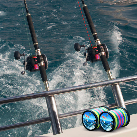 Bingolife PEX16 Colorful Braid Line Stronger Saltwater Fishing Line 540 YDS