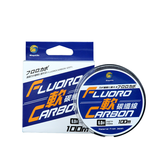 Bingolife Advanced Soft Fluorocarbon Coated Leader Line 110 YDS