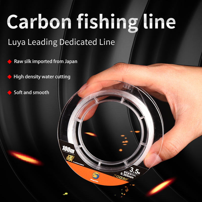 BingoLife Japanese 100% Pure Fluorocarbon Fiber Line 100 meter