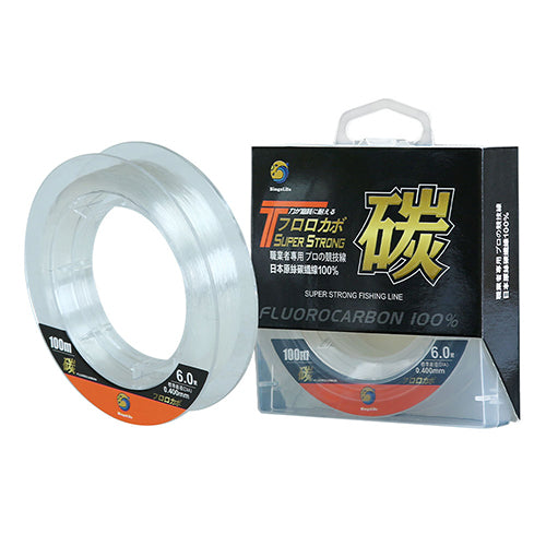 BingoLife Japanese 100% Pure Fluorocarbon Fiber Line 100 meter