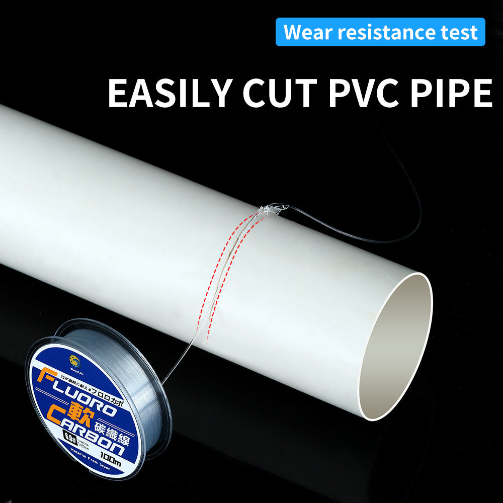 Bingolife Advanced Soft Fluorocarbon Coated Leader Line 110 YDS