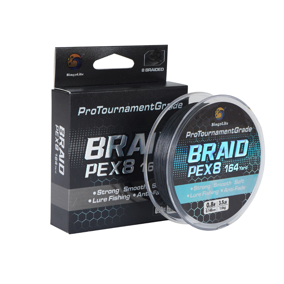 Bingolife Pro Tournament Grade Anti-Fade PEX8 Braid Line